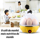 Cozedor MULTIFUNCIONAL 7 em 1! Prepara Ovos, Legumes, Milho e Mais a Vapor (110V/220v).