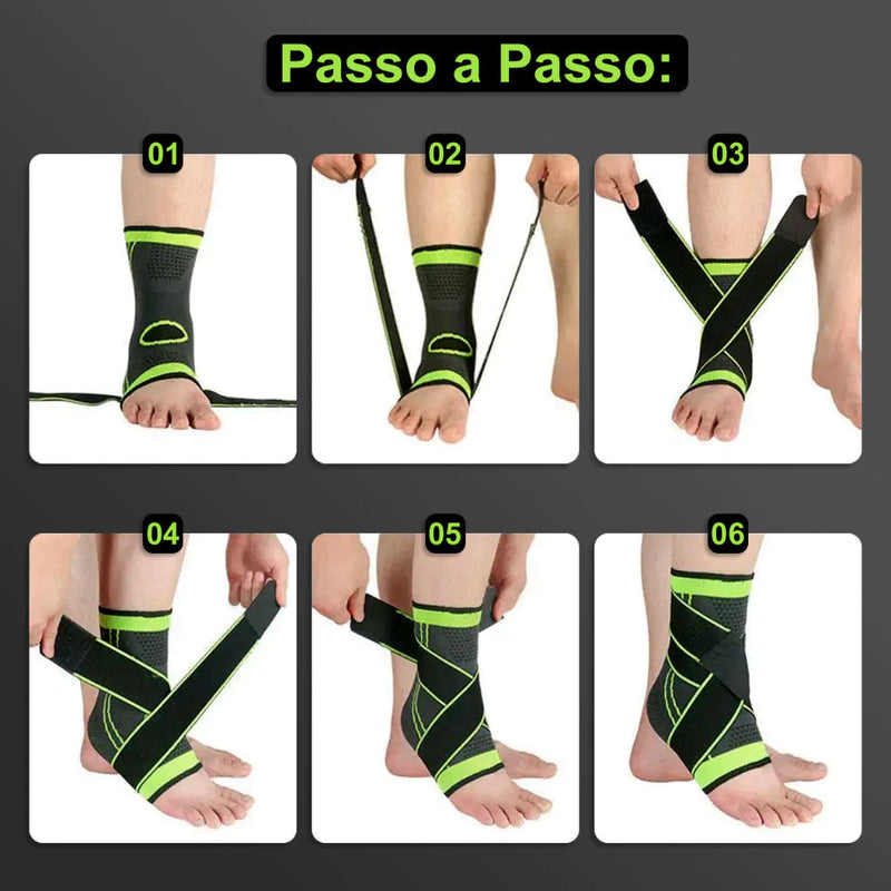Tornozeleira ortopédica-Volte a caminhar com firmeza e sem dor.