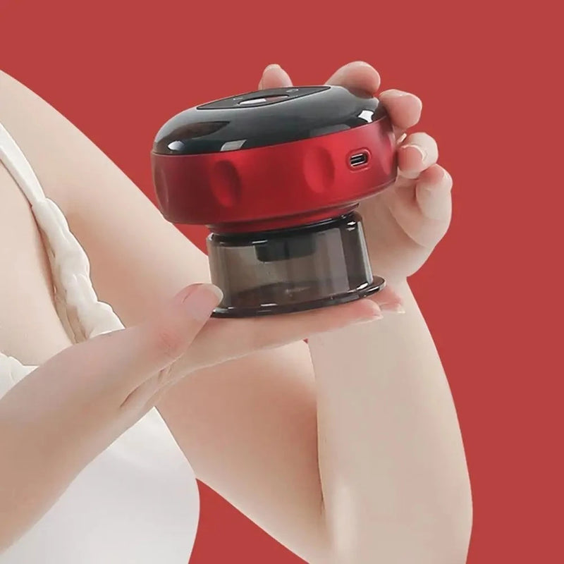 Massageador Terapêutica O Segredo da Ventosaterapia Profissional, agora na suas Mão!